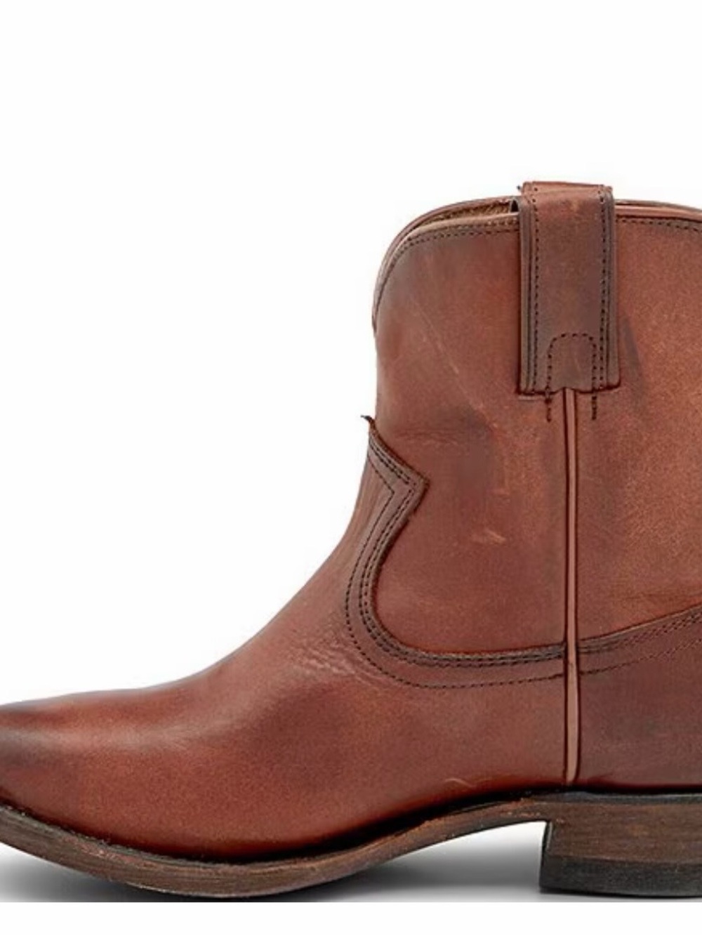 Frye Billy Short Leather Western Boots NWOT size 9 - Picture 9 of 11